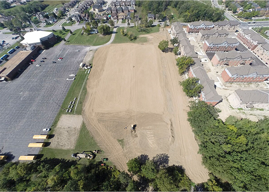 Overhead Site Prep